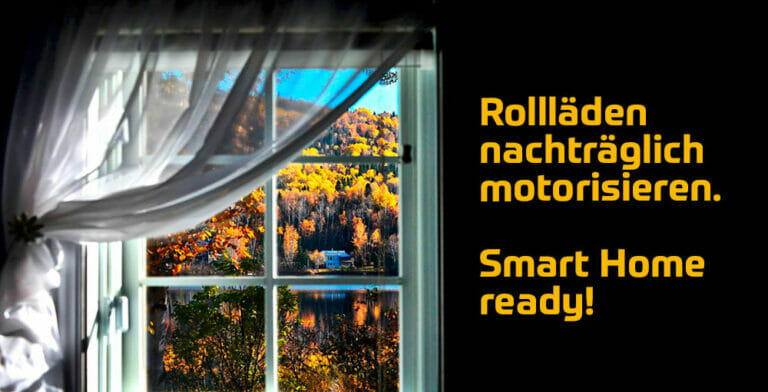 Elektrische Rollläden – komfortabel & energiesparend. Einfach smart!