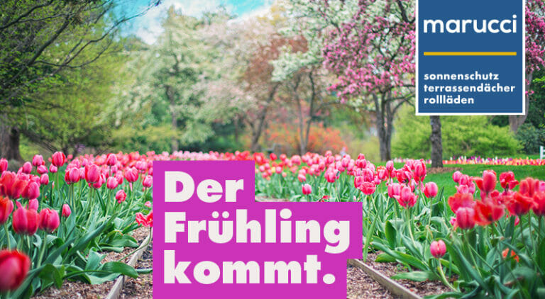 Der Frühling kommt. Auf nach draußen!